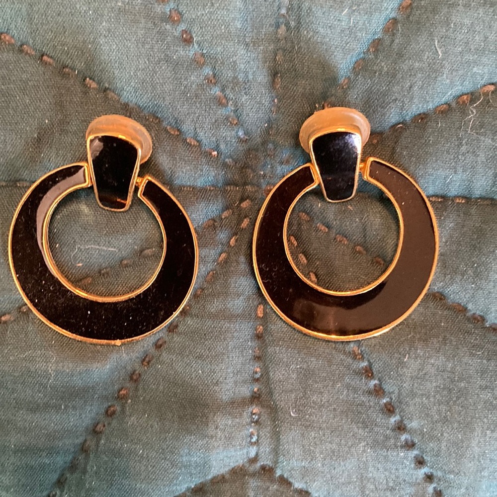 Vintage earrings from the 80’s